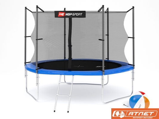 Батут Hop-Sport 10ft (305cm) с внешной/внутренной сеткой