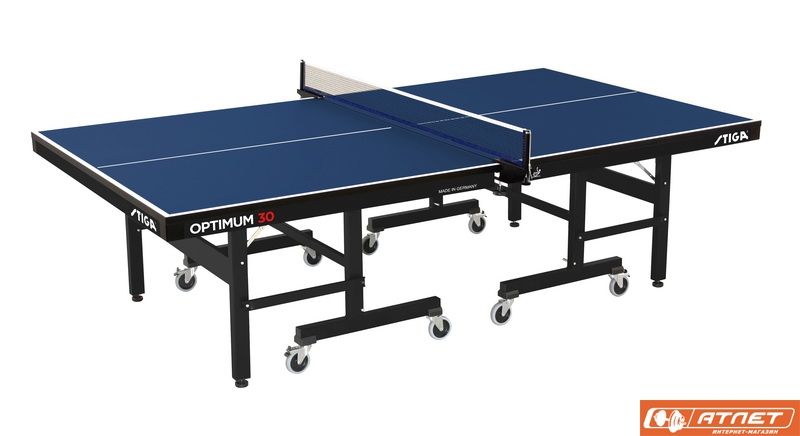 Теннисный стол Stiga Optimum 30 ITTF + 2 ракетки в подарок