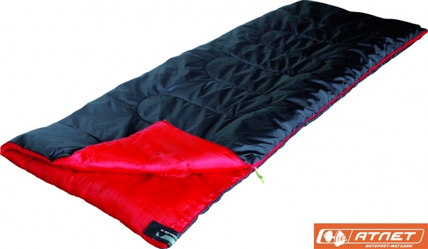 Спальный мешок High Peak Ranger / +7°C (Left) Black/red