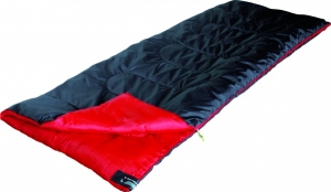 Спальный мешок High Peak Ranger / +7°C (Left) Black/red