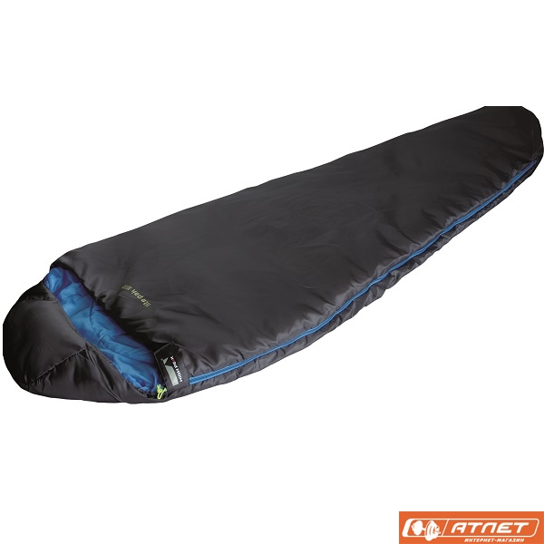 Спальный мешок High Peak Lite Pak 1200 / +5°C (Right) Black/blue