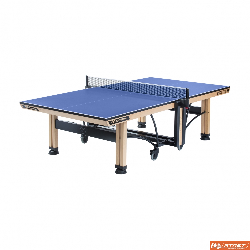 Теннисный стол профессиональный Cornilleau Competition 850 WOOD Blue