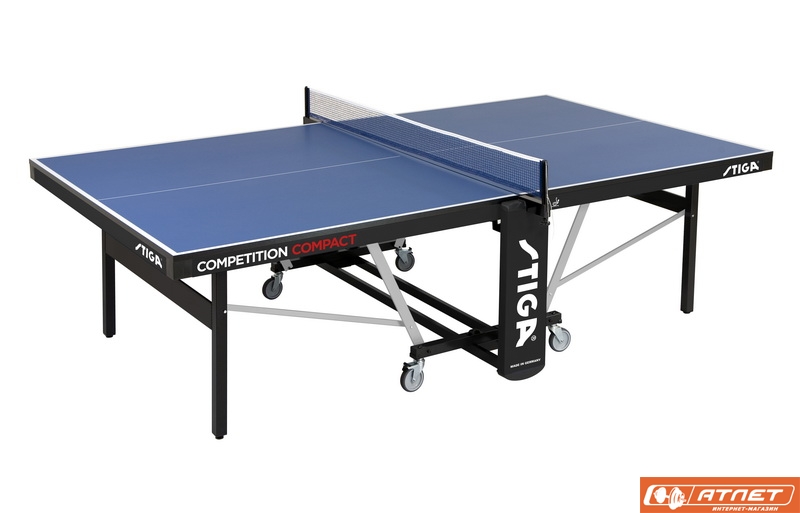 Теннисный стол Stiga Competition Compact ITTF + 2 ракетки в подарок