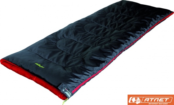 Спальный мешок High Peak Ranger / +7°C (Left) Black/red