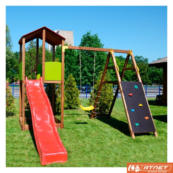 Игровая площадка для лазания Wendi Toys ECO Climb Module