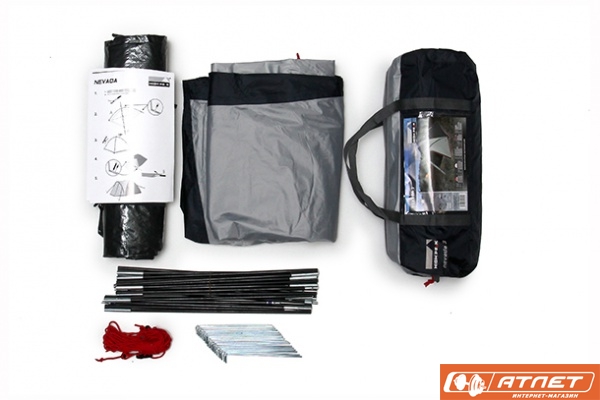 Палатка High Peak Nevada 2 Gray