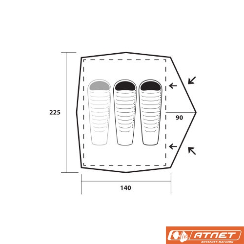 Палатка Trimm Compact 