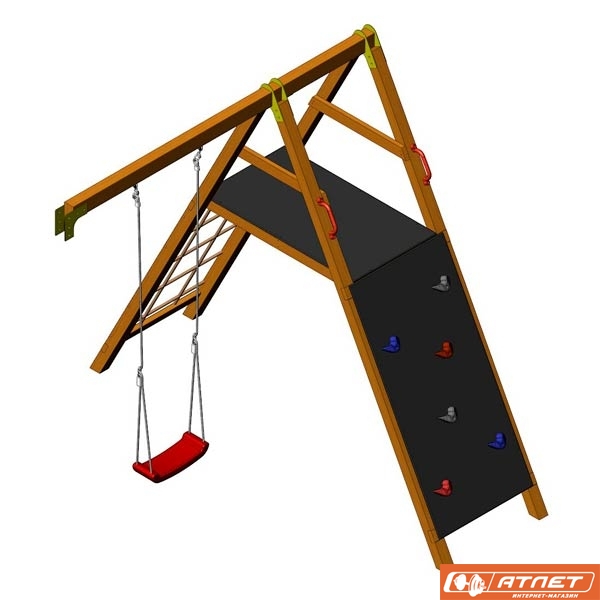 Игровая площадка для лазания Wendi Toys ECO Climb Module