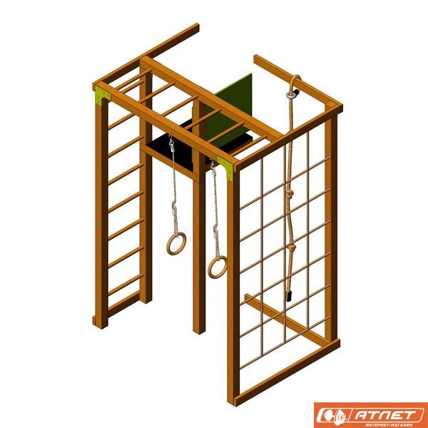 Детская гимнастическая площадка Wendi Toys ECO Gym Module