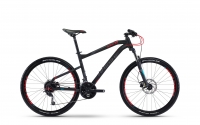 Велосипед Haibike SEET HardSeven 3.0 27,5", 2017, черно-красный