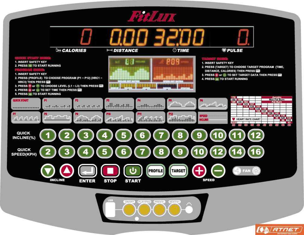 Беговая дорожка JKexer FitLux 365