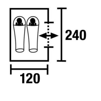 Палатка High Peak Innenzelt 200 x 140 cm