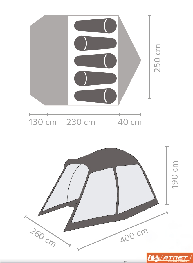 Палатка Salewa Midway 5