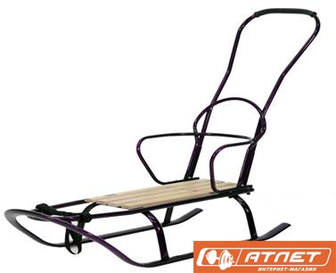 Санки TAKO со спинкой и ручкой Grand Linea