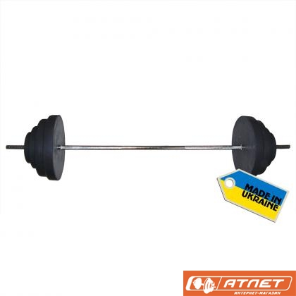 Штанга наборная, композитная Newt Rock 107 кг NE-KP-180-107